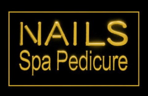 Nails Spa Pedicure Beauty Massage Service LED Neon Sign